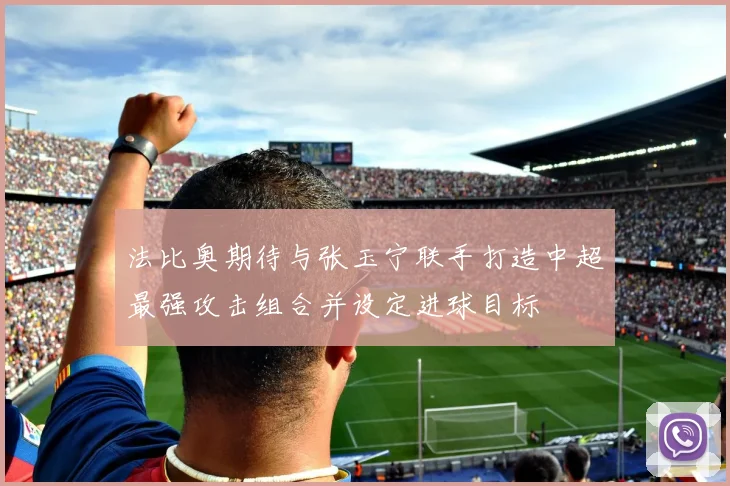 法比奥期待与张玉宁联手打造中超最强攻击组合并设定进球目标